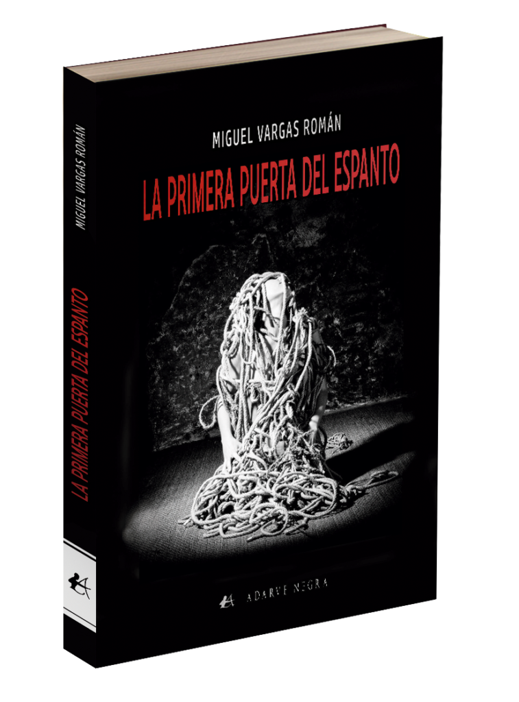 Portada del libro La primera puerta del espanto. Editorial Adarve, editoriales de España