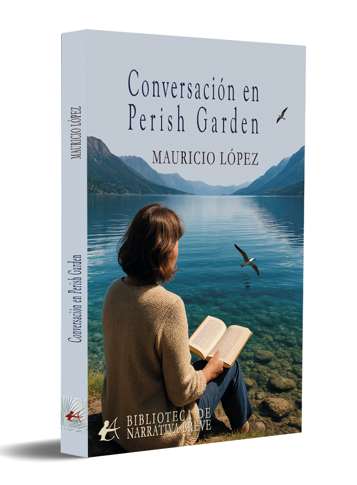 portada mauricio lópez conversación en perish gardens