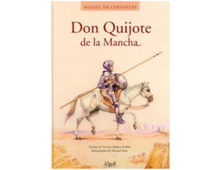 Publicar en España. Portada Don Quijote