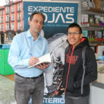 pierre Monteagudo en la Feria del Libro de Valladolid. Editorial Adarve de España
