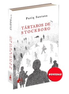 Portada del libro Tártaros de Stockborg de Puriq Santana. Editoriales actuales de España, Adarve