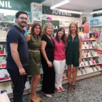 Presentación de la novela Batalla blanca de Paz López. Editoriales actuales de España, Adarve