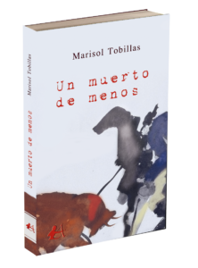 Portada del libro Un muerto de menos de Marisol Tobillas. Editoriales de España, Adarve