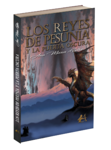 Portada del libro Los reyes de Pesunia y la puerta oscura de Ana María Coelho. Editorial Adarve de España, Editoriales de España