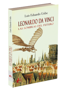 Libro en relieve sobre Da Vinci