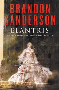 Portada del libro Elantris de Brandon Sanderson. Editorial Adarve, Editorial Adarve de España, Editoriales españolas, Editoriales españolas actuales, Editoriales de España, Editoriales actuales de España