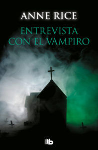 Portada del libro Entrevista con el vampiro de Anne Rice. Editorial Adarve, Editoriales actuales de España