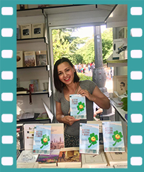 Soraya Sala en la Feria del libro de Madrid. Editorial Adarve, Editoriales que aceptan manuscritos