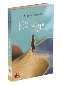 Portada del libro El viaje de Alicia Paredes. Editorial Adarve, Editoriales actuales de España