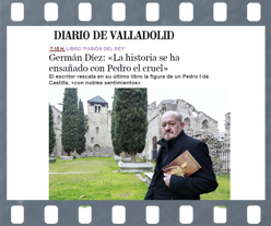 Germán Díez en diario de Valladolid. Editorial Adarve, Editoriales de España