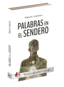 Portada del libro Palabras en el sendero de Edgardo Argüelles. Editorial Adarve, Editoriales de España