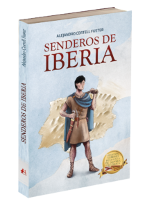 Portada del libro Senderos de Iberia de Alejandro Cortell Fuster. Editorial Adarve, Editoriales que aceptan manuscritos