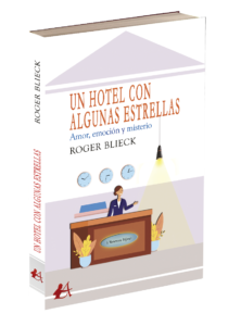 Portada del libro Un hotel con algunas estrellas de Roger Blieck. Editorial Adarve, Editoriales de España