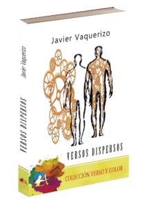 Portada del libro Versos dispersos de Javier Vaquerizo. Editorial Adarve, Editoriales que aceptan manuscritos
