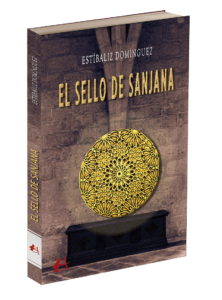 Portada del libro El sello de Sanjana. Editorial Adarve, editoriales españolas