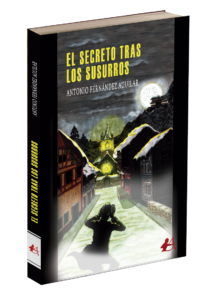 Portada del libro El secreto tras los susurros. Editorial Adarve, Editoriales que aceptan manuscritos, editoriales de España
