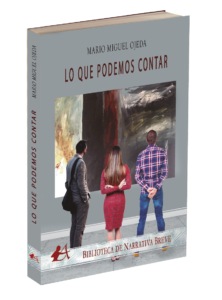 Portada del libro Lo que podemos contar. colección Biblioteca de Narrativa Breve, Editorial Adarve. publicar un libro