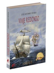 Portada del libro Viaje redondo. Editorial Adarve, colección Imperium. Editoriales de España