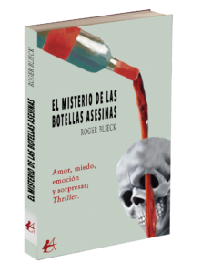 Portada del libro El misteiro de las botellas asesinas. Editorial Adarve, editoriales que aceptan manuscritos