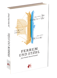 Portada del libro Ferrum und stähl. Editorial Adarve, publicar un libro