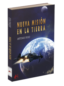 Portada de Nueva misión en la Tierra. Editorial Adarve, publicar un libro