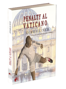 Portada del libro Penalty al Vaticano. Editorial Adarve, publicar un libro