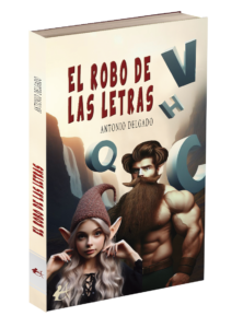 Portada del libro El robo de las letras. Editorial Adarve, publicar un libro