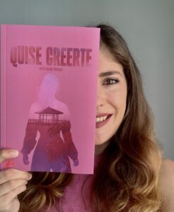 Leire Sádaba autora del libro Quise creerte. Editorial Adarve, editoriales de España