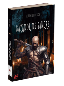 Portada del libro Cazador de sangre. Editorial Adarve, editoriales de España