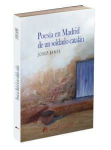 Portada del libro Poesía en Madrid de un soldado catalán. Editorial Adarve, publicar un libro