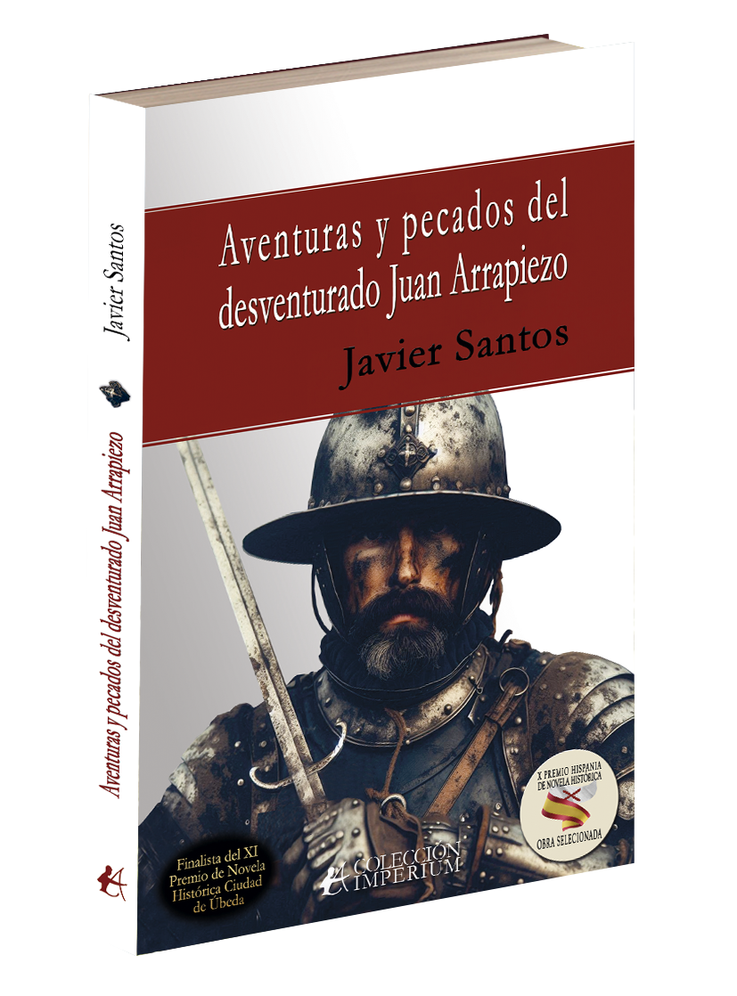 pORTADA DEL LIBRO aVENTURAS Y PECADOS DEL DESVENTURADO jUAN aRRAPIEZO