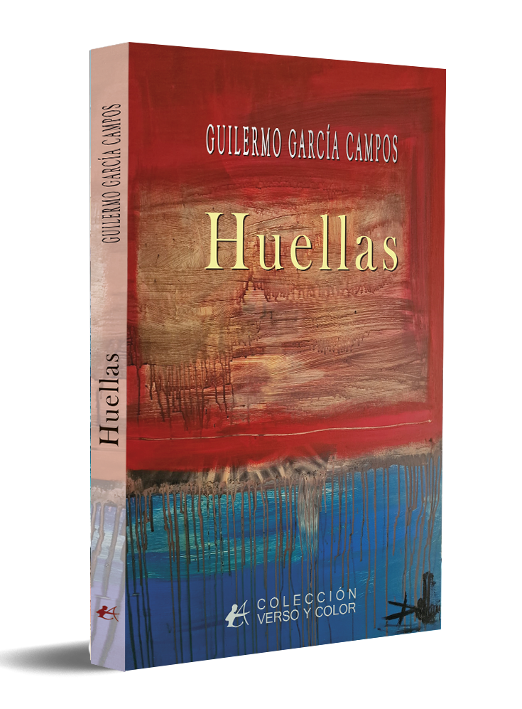 Guillermo García Campos huellas editorial adarve verso y color portada Guillermo García Campos huellas editorial adarve verso y color