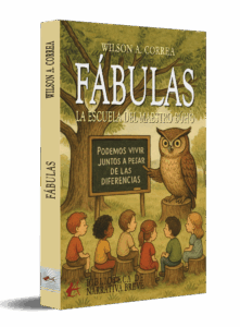 portada Fábulas. La escuela del maestro Búho