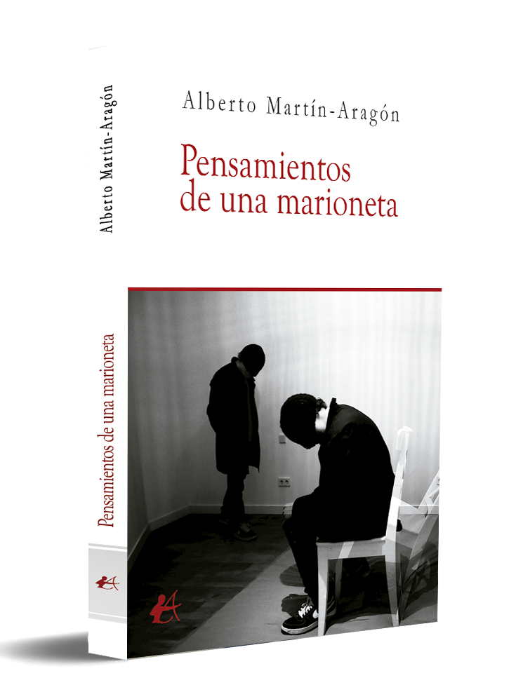 portada libro relieve pensamientos de una marioneta, de alberto martín-aragón