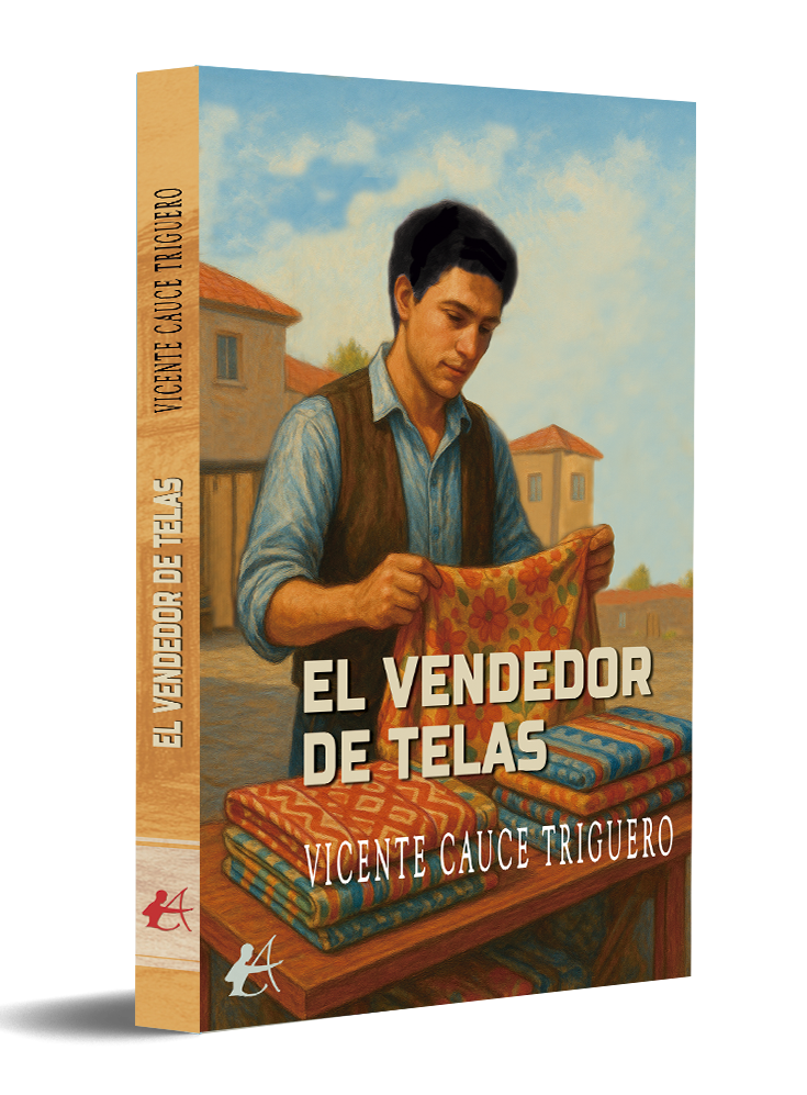 portada El vendedor de telas - Vicente Cauce Triguero