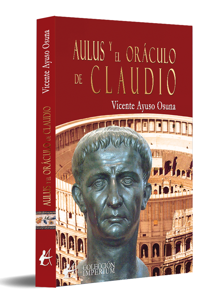 portada Aulus y el oráculo de Claudio - Vicente Ayuso Osuna