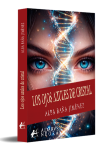 portada Los ojos azules de cristal - Alba Baña Jiménez