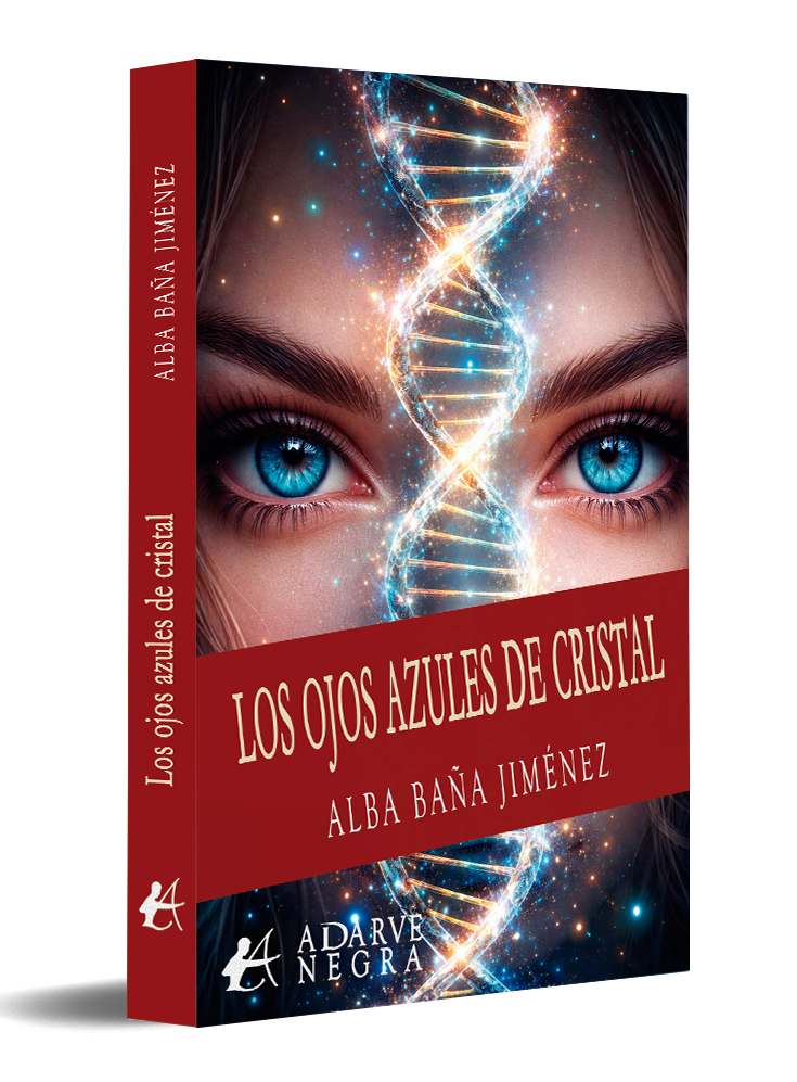 portada Los ojos azules de cristal - Alba Baña Jiménez